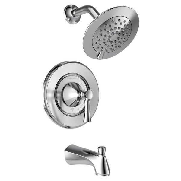 American Standard Chancellor Chrome Tub and Shower Faucet Rebuild Trim Kit 7022502.002 - main
